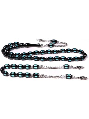 Tesbihkenti Çok Sevilen 2'li Sürmeli 33'lük ve Zaza Tesbih Set Ahşap Kutulu