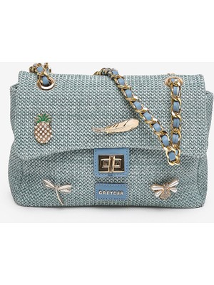 Greyder Kadın Mavi Çapraz Çanta 6Y2CN69716