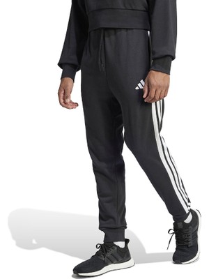 Adidas JD1881 M 3s Ft Tc Pt Erkek Alt Eşofman Siyah Beyaz
