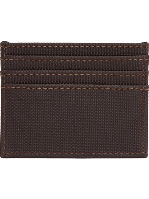 Tudors Suni Deri Kahverengi Erkek Kartlık