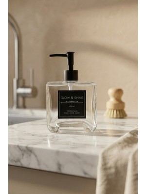 Acar Raschel Cam Sıvı Sabunluk - 450 ml