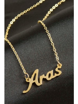 Zero Land Techmrt Aras Isimli Kolye -Sarı