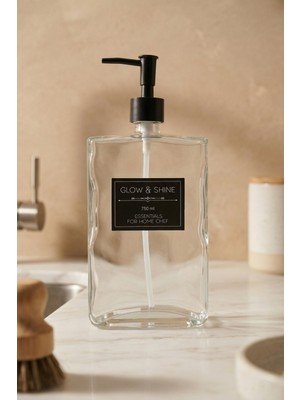 Acar Raschel Cam Sıvı Sabunluk - 750 ml