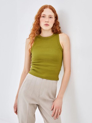 Lc Waikiki Yeni Sezon Bisiklet Yaka Dokulu Kadın Atlet