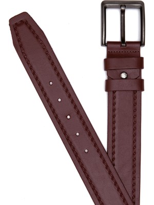 Cacharel Erkek Bordo Kemer 50259766-900