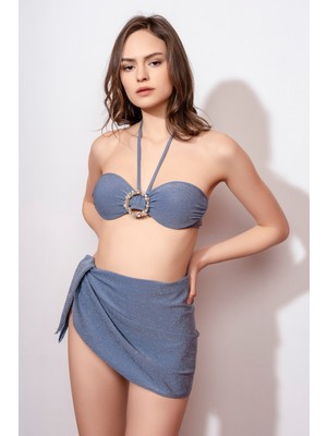 Lovekini Luna Blue Skirt
