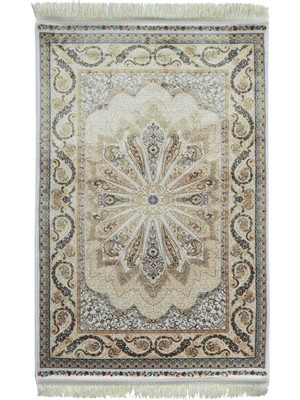 Kilim Co. Klasik Desenli Bambu Salon Antre Yatak Odası Mutfak Halısı