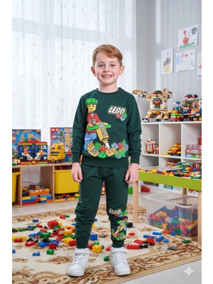 Alyakids Erkek Çocuk Karakter Desenli Iki Iplik Penye 2\'li Takım