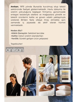 Anılsan Alia Şezlong Havlusu %100 Pamuk 76X216- Beyaz Lacivert