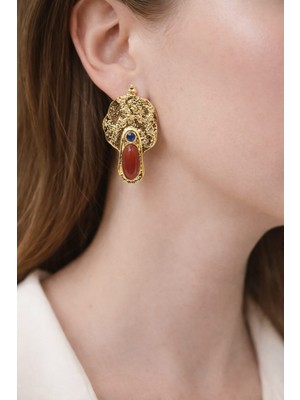 Feyz Tasarım Feyz Antik Iz Küpe