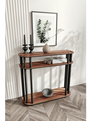 Feyza Design Çok Renkli Ahşap Dresuar - 83 cm Yükseklik ve 90 cm Genişlik