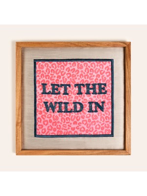 Zsa Zsa Zsu Dadrı El İşi Dekoratif Boncuklu Ağaç Tablo 40x40 Cm Pembe