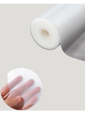 Feedback Eva Malzemeden Kaydırmaz Şeffaf Raflık Buzdolabı Kaplaması