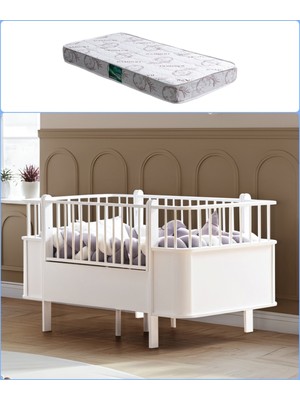 Setay Mdf Beşik, Dünya Büyüyen Beşik 80X130 - 1 Adet 80X130 Comfort Yatak