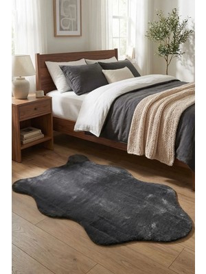 Dekozer Puffy Yumuşak Peluş Post Halı | Kaymaz,yıkanabilir,antre,hol,giyinme Odası, Makyaj Masası Halısı