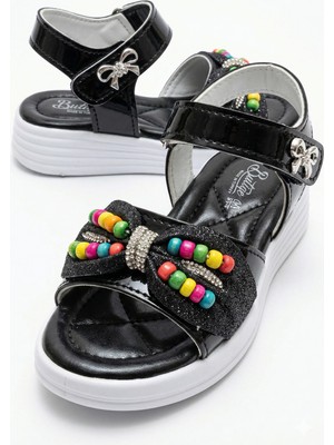 Nmoda Çocuk Sandalet ,bebek Sandalet , Düğün Ayakkabısı , Kaydırmaz Yazlık Şık Çocuk Ayakkabısı