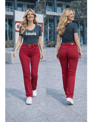 Couis Kadın Pantolon Beli Lastikli