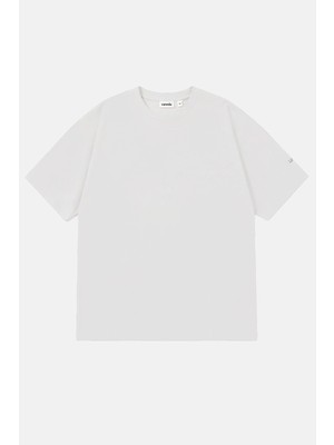 Vaneda Vany Erkek Regular Fit Bisiklet Yaka T-Shirt Beyaz