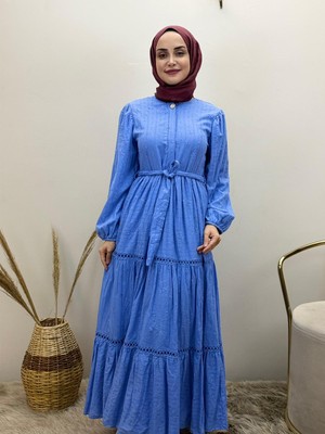 JOOQSTORE Rahat Kesim Poplin Elbise