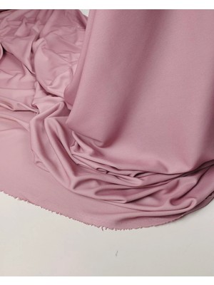 Kumaş Parça Pembe Renkte Jarse 140X230CM