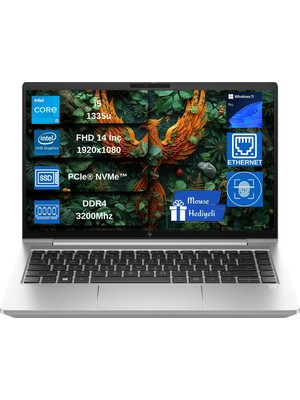Hp Probook  440 G10 I5-1335U 16GB Ddr4 1tb SSD 14 Inç (1920*1080) 250NIT Win 11 Pro Taşınabilir Bilgisayar W8A566EAEX06