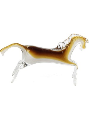 Mikasa Moor At Figür Cam Amber 22X13 cm 116276