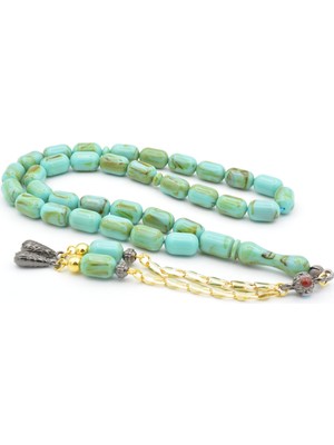 Murty99 Kapsül Kesim Hareli Turkuaz Beyrut Kehribar Tesbih