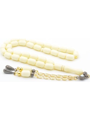 Murty99 Kapsül Kesim Beyaz Beyrut Kehribar Tesbih