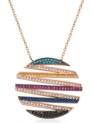 Inure Jewelry Gümüş Sonsuzluğa Giden Yol Kolye