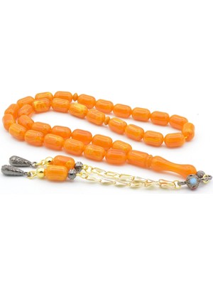 Murty99 Kapsül Kesim Hareli Turuncu Beyrut Kehribar Tesbih