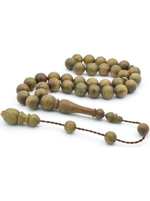 Murty99 Sistemli Küre Kesim Iri Boy Yeşil Pelesenk Ağacı Tesbih