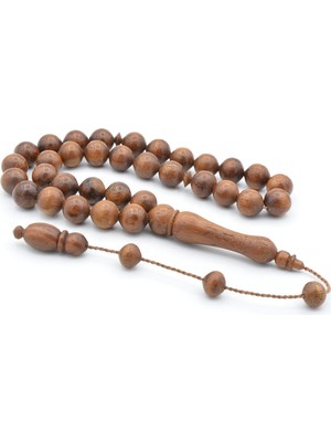 Murty99 Sistemli Sığırcık Kesim Iri Boy Bocote Ağacı Tesbih