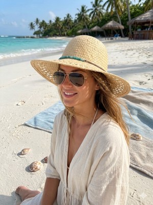 Şapkacımadam Kadın Hasır Şapka