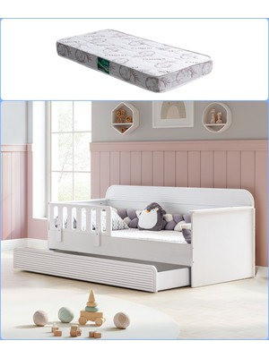 Setay Yavrulu Karyola, Vizyon Yavrulu Montessori Karyola + 1 Adet 90X190 Comfort Yatak