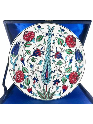 Çini Evi Selvi Bahçesi – Iznik Çini Tabak