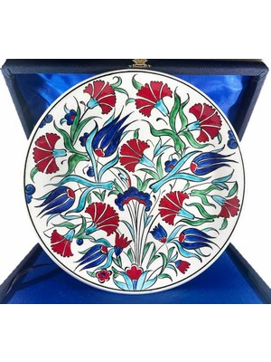 Çini Evi Kültürel Miras, Karanfil ve Lale Bahçesi – Iznik Çini Tabak