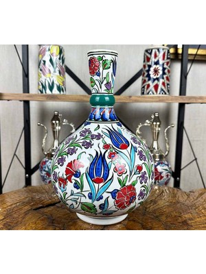 Çini Evi Saray Bahçesi Esintisi – Iznik Çini Vazo