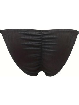 K&A Erkek Siyah Büzgülü Slip Iç Giyim