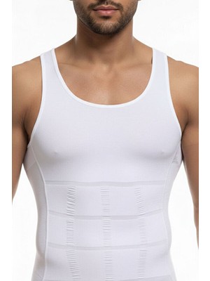 Luminur Erkek Atlet Korse Bel Göğüs Göbek Toparlayıcı