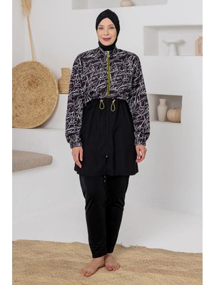 Adasea Jade Battal Uzun Kollu Tesettür Mayo 1802