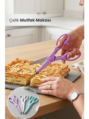 Orvila Paslanmaz Çelik Mutfak Makası