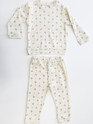 Gorushbaby Gorush 5140 2'li Çapadesenli Pijma Takımı Uzun Kol