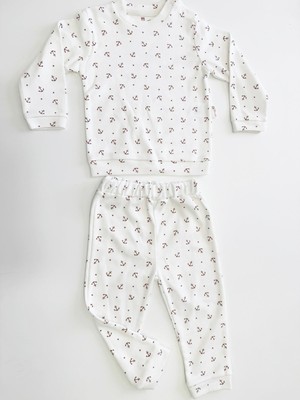 Gorushbaby Gorush 5140 2'li Çapadesenli Pijma Takımı Uzun Kol