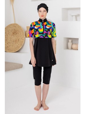 Adasea Nermey Yarı Kapalı Tesettür Mayo 1609