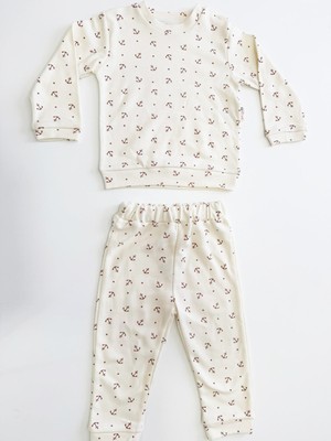 Gorushbaby Gorush 5140 2'li Çapadesenli Pijma Takımı Uzun Kol