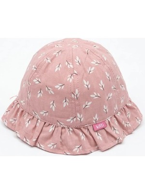 Benitto Kids Kitti 0-18 Ay Çiçek Figürlü Kız Bebek Fötr Şapka