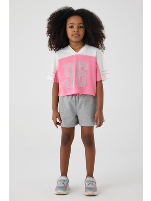 Tyess Bg Store Kız Çocuk Renkli Tshirt