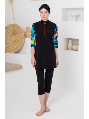 Adasea Edgar Yarı Kapalı Tesettür Mayo 1606