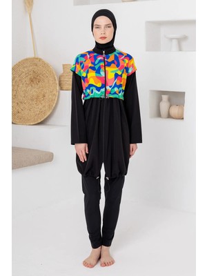 Adasea Wılmar Likralı Uzun Kollu Tesettür Mayo 1214