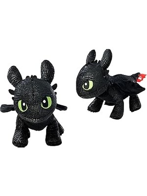 Indispensablely Simba, 6305875346NPB, Dreamworks Dragon Dişsiz Peluş Figürü, Özel Detaylı Tasarım, Dayanıklı Kum